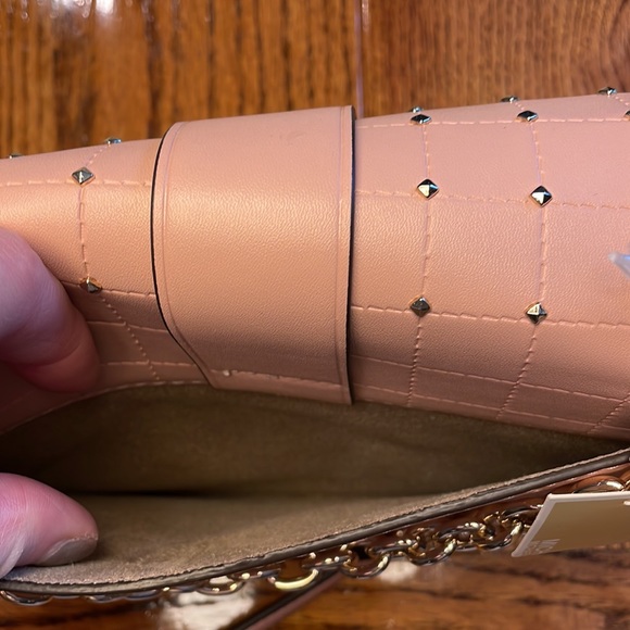 NWT Michael Kors Greenwich Crossbody Bag. Dusty Rose - Picture 5 of 5